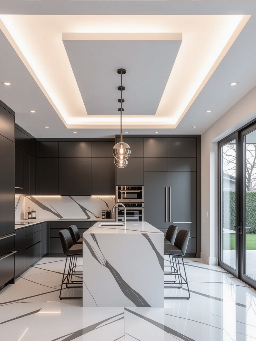 modern elegance in kitchens