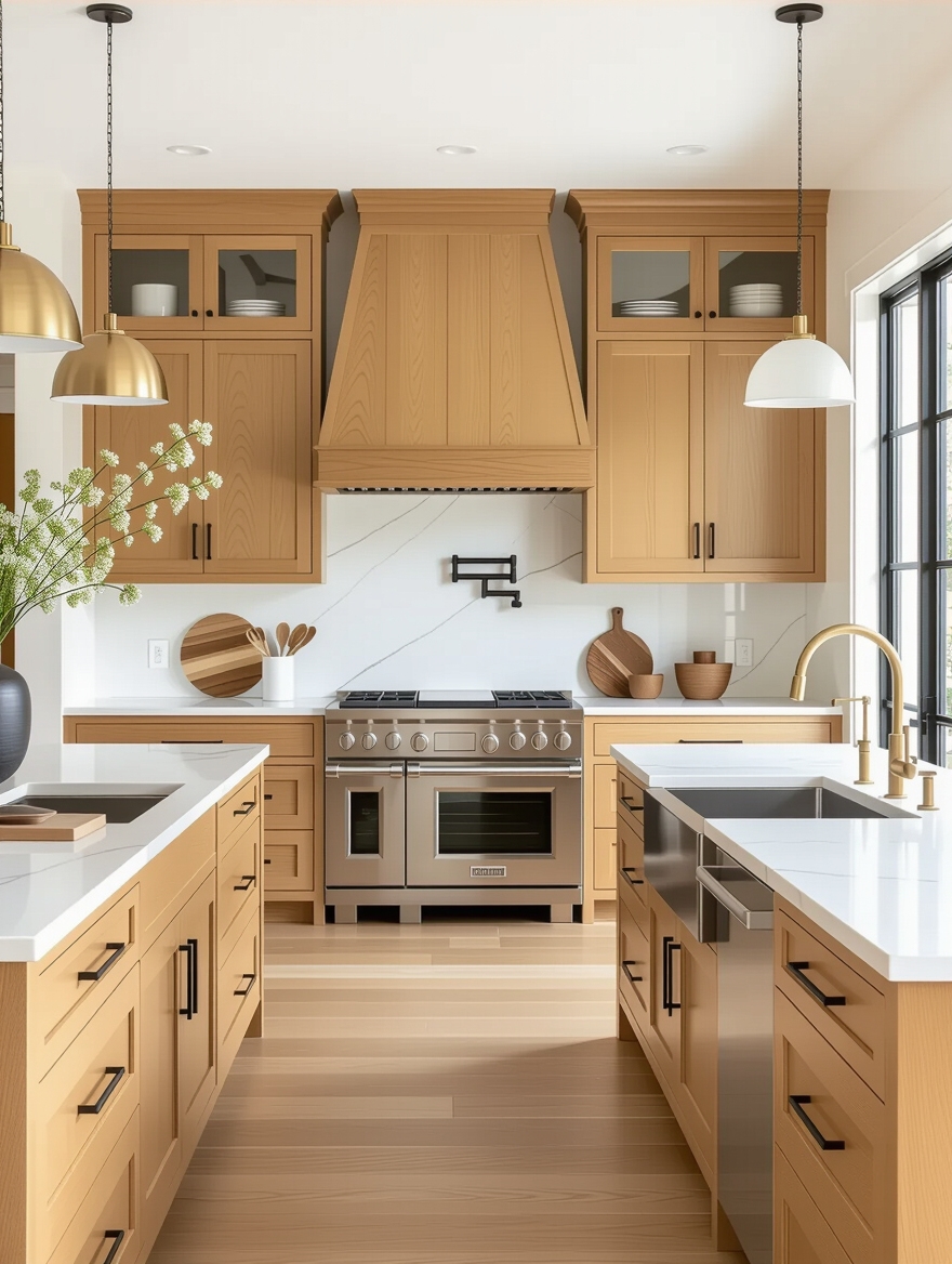 modern oak cabinet transformations