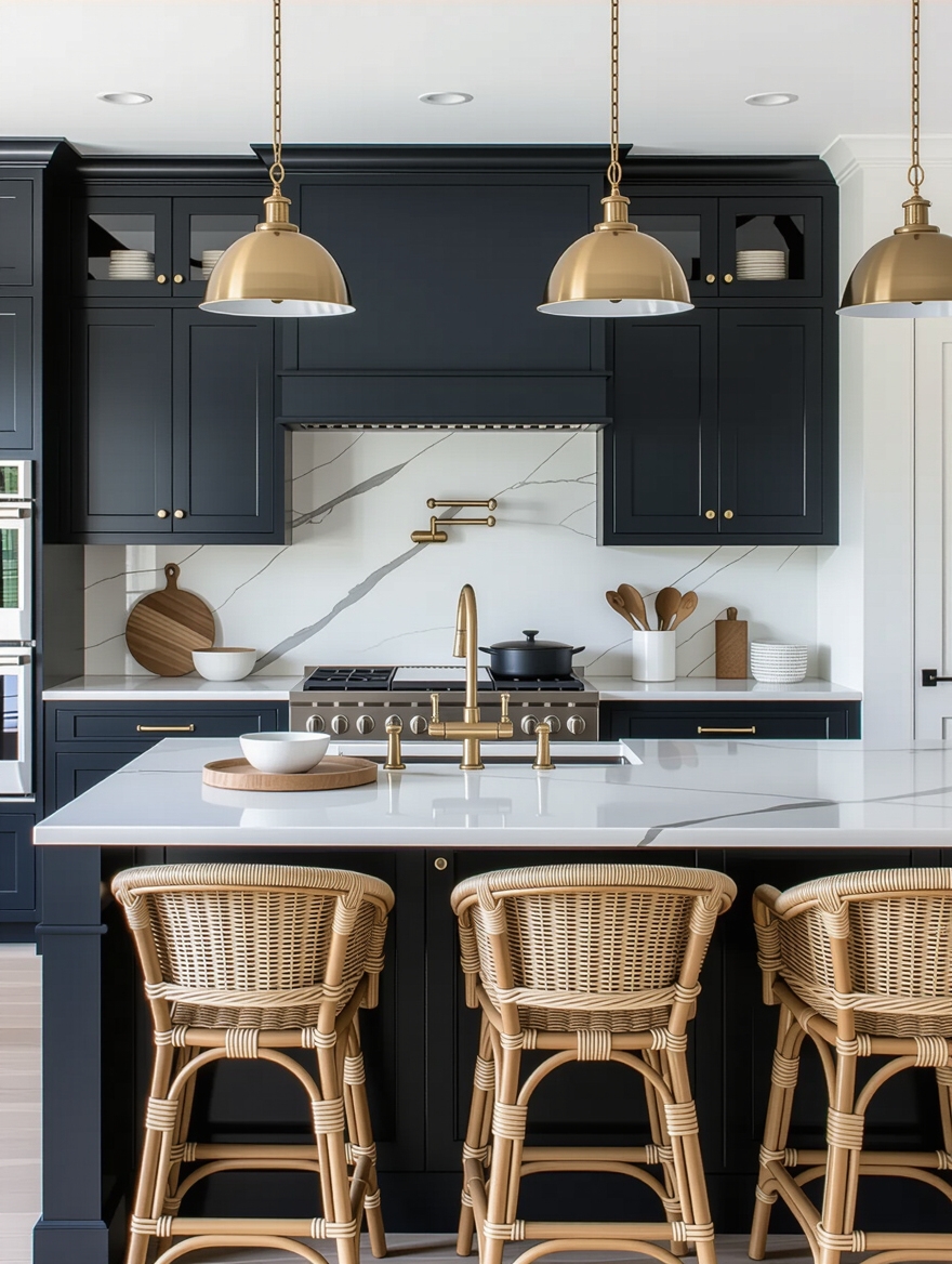 nautical charm in kitchens