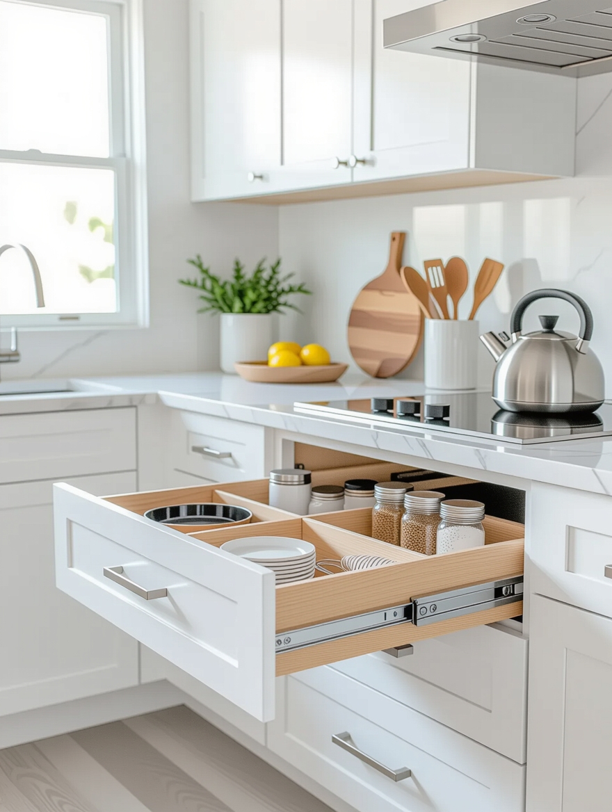 organize kitchen drawers efficiently