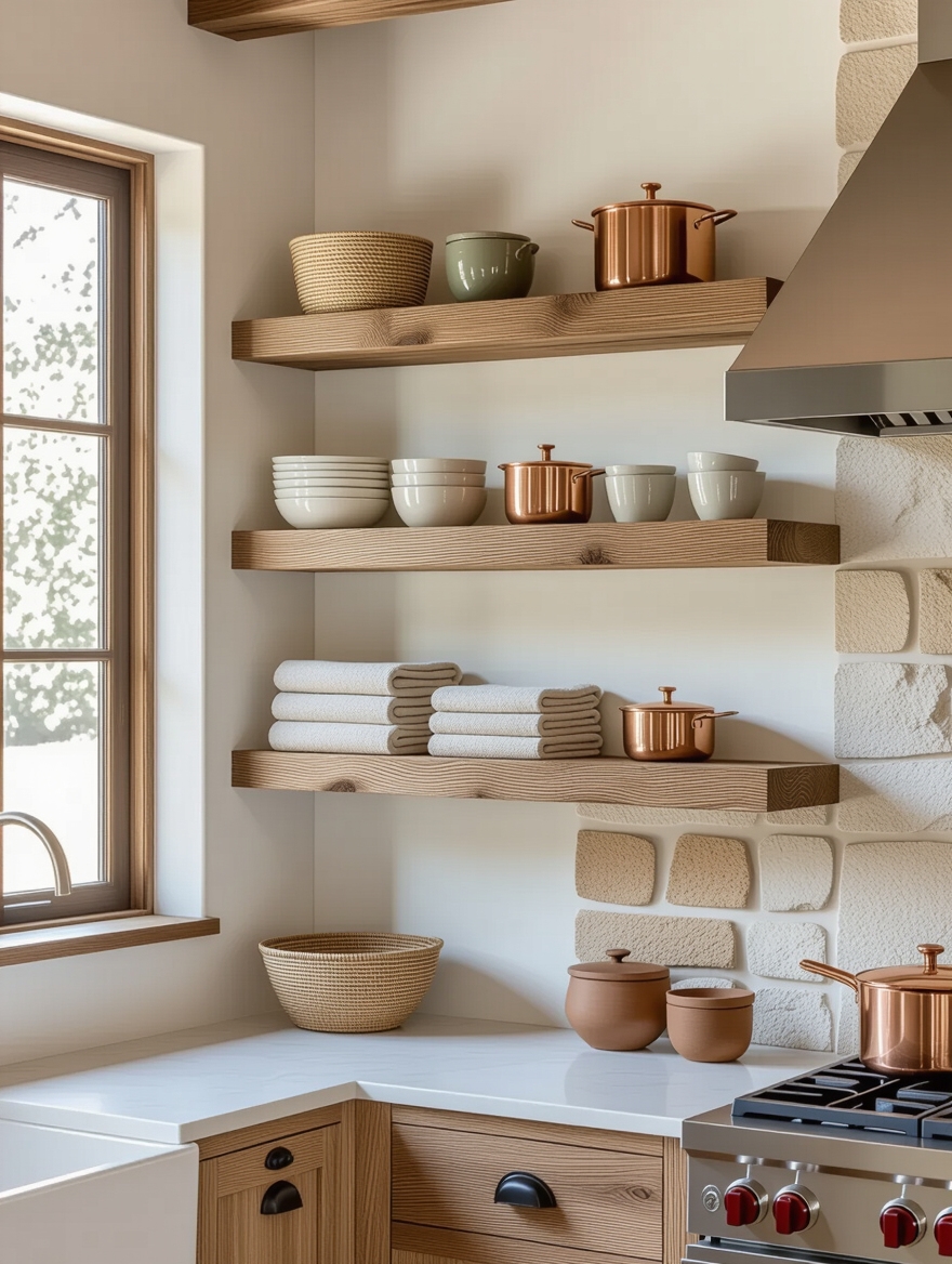 rustic charm and storage