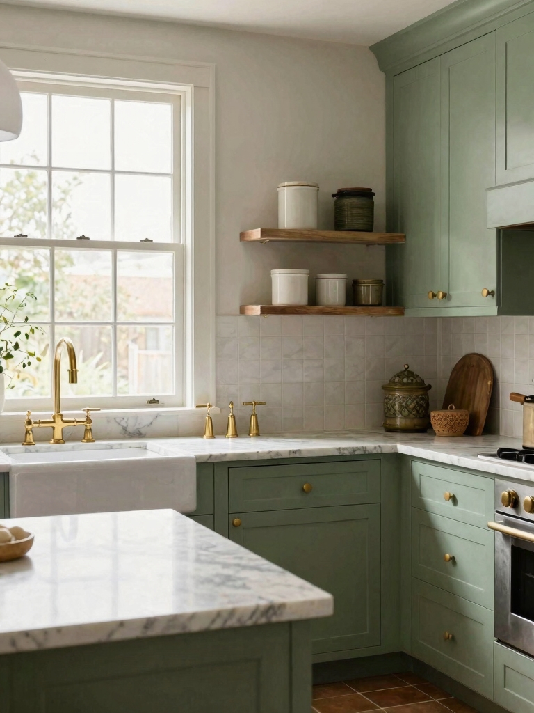sage kitchen hardware options