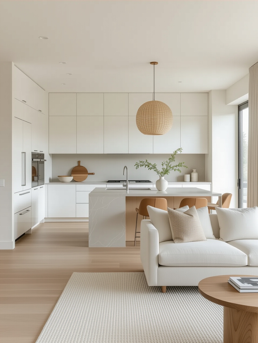 seamless minimalist living design