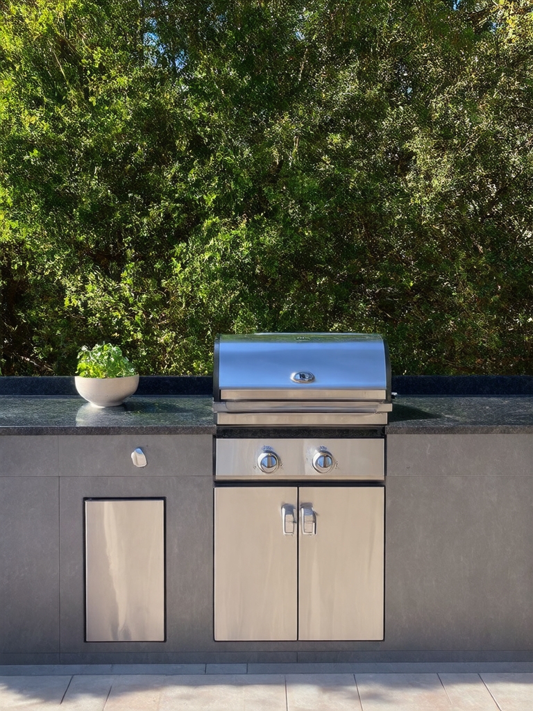simple budget friendly grill setup