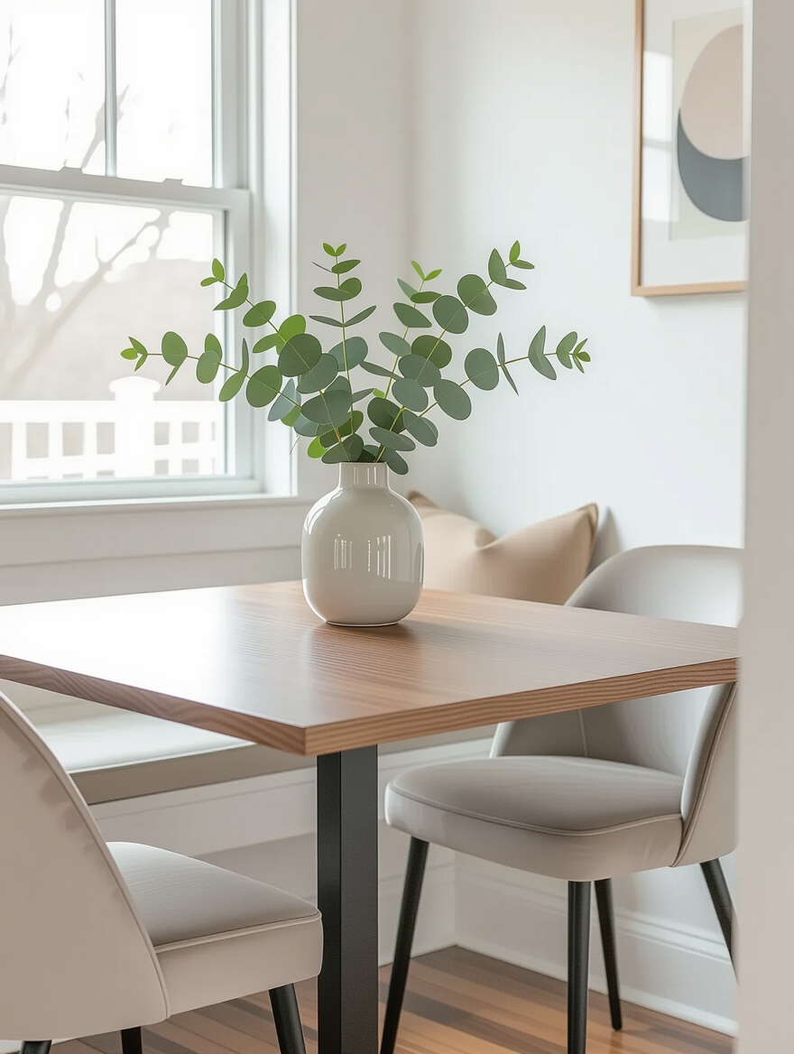 slim tables for small kitchens