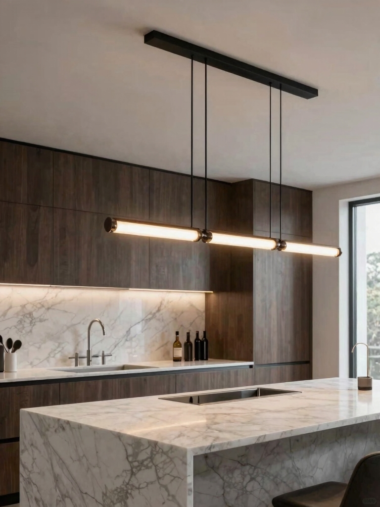 stunning focal point lighting