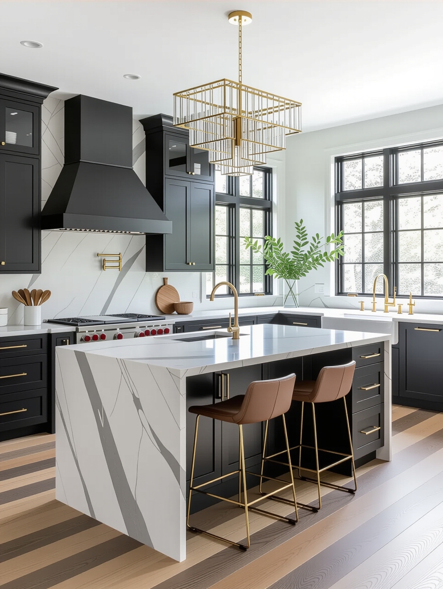 stylish and functional kitchen island