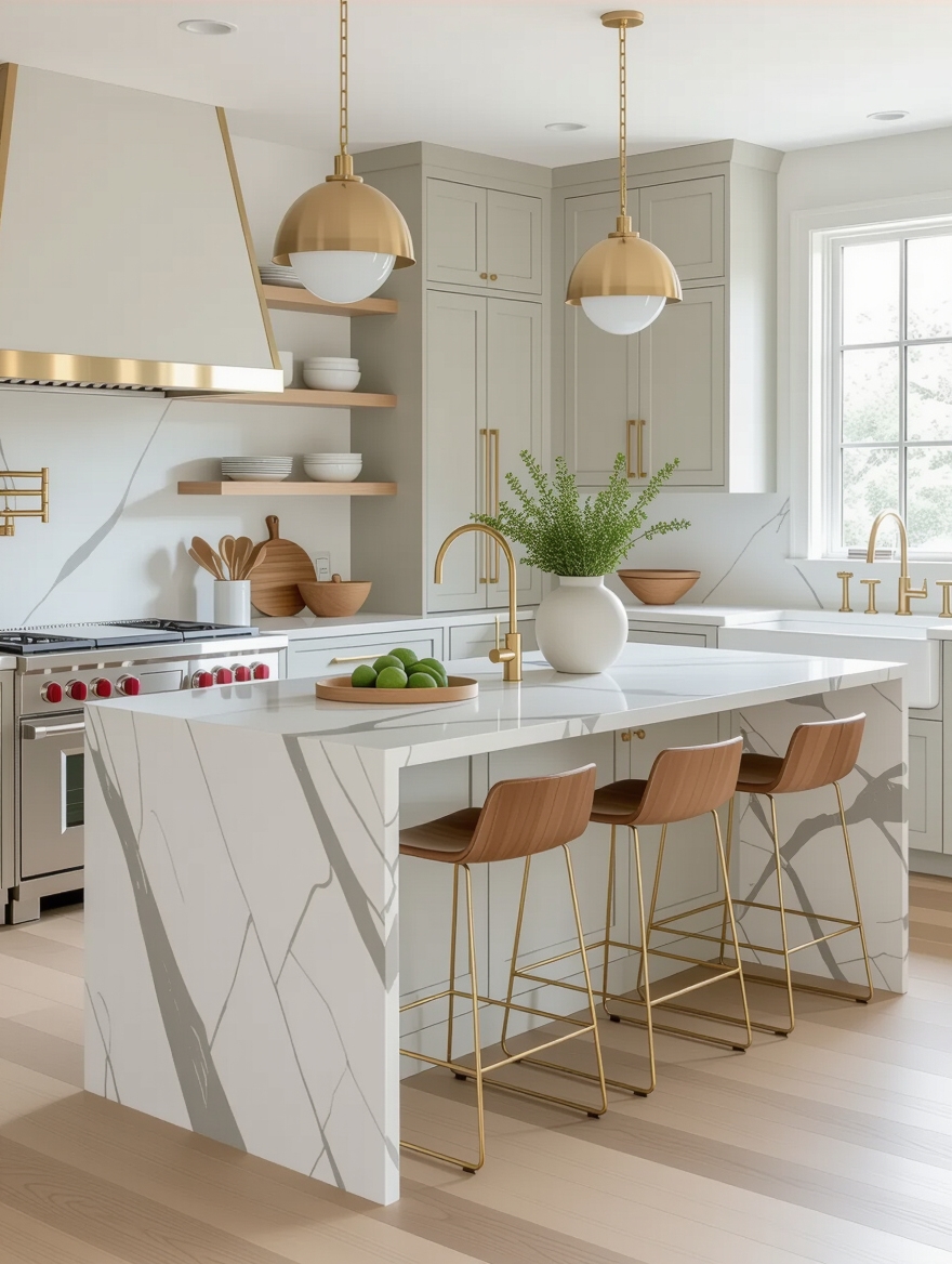 stylish and functional workspace