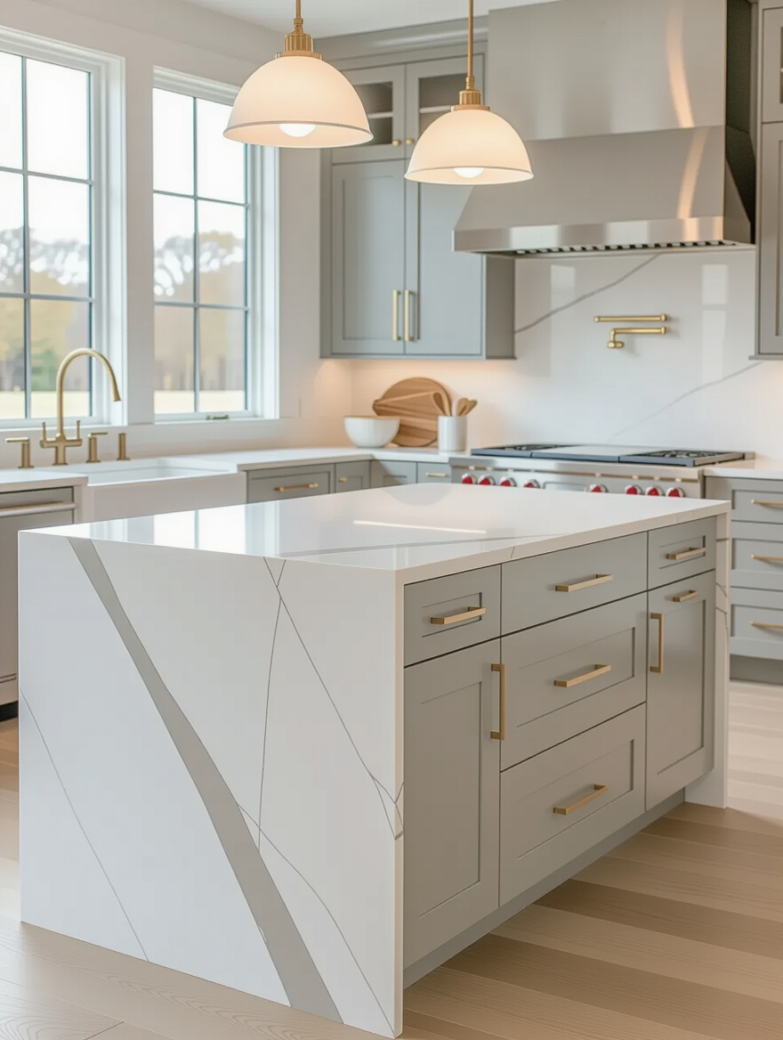 stylish durable countertop selections