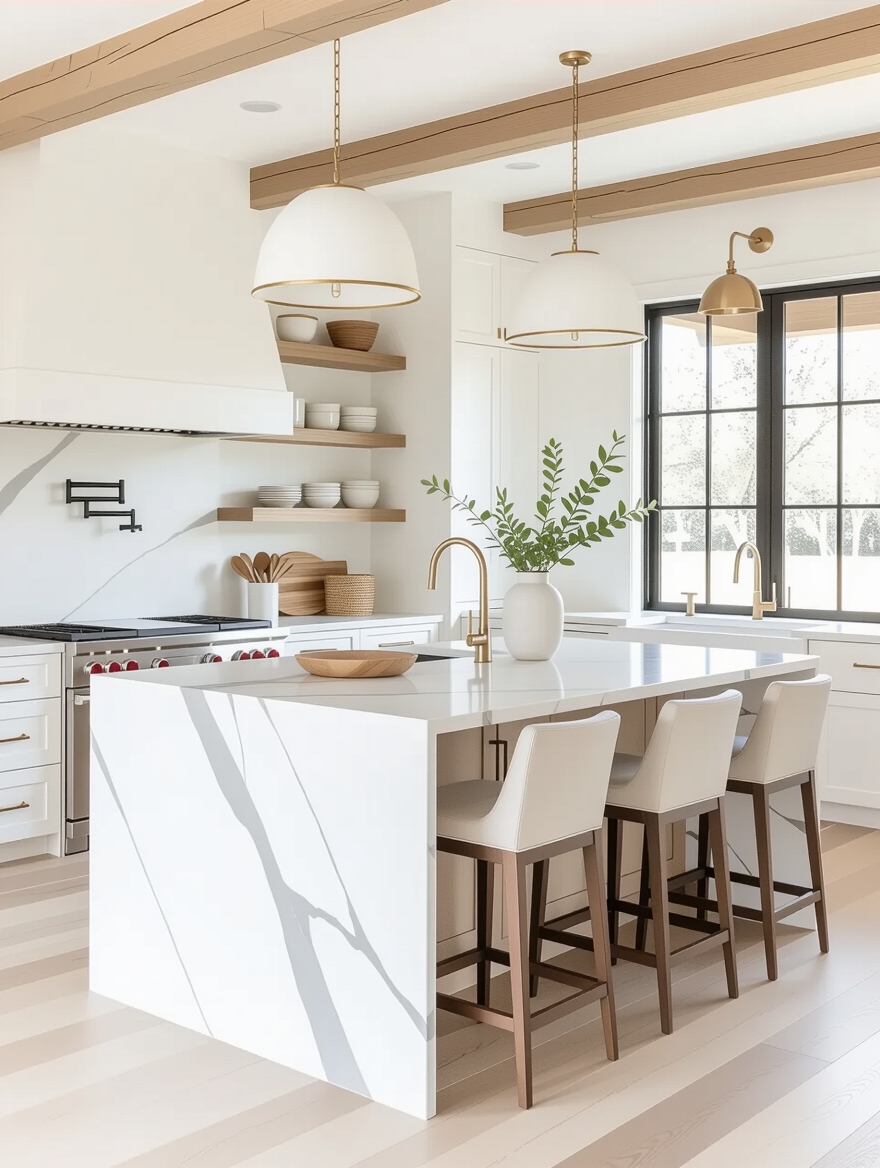 stylish farmhouse kitchen designs