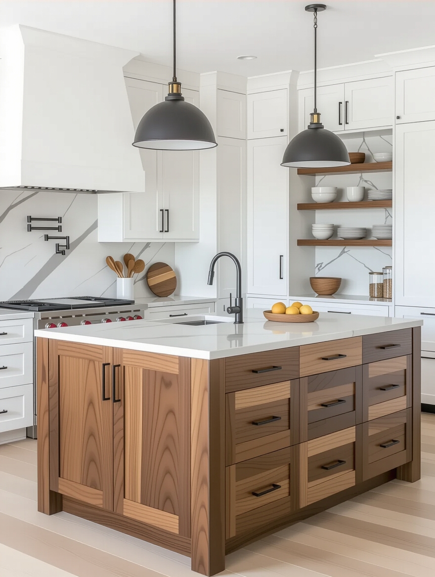 stylish multifunctional kitchen islands