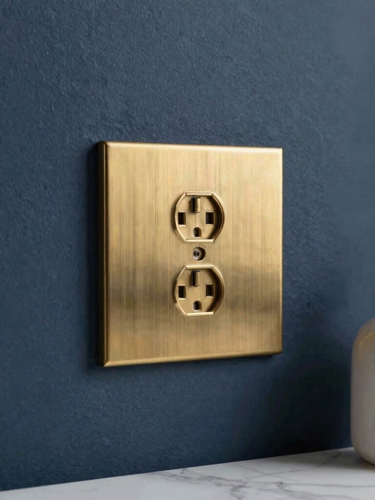 stylish outlet plate upgrade