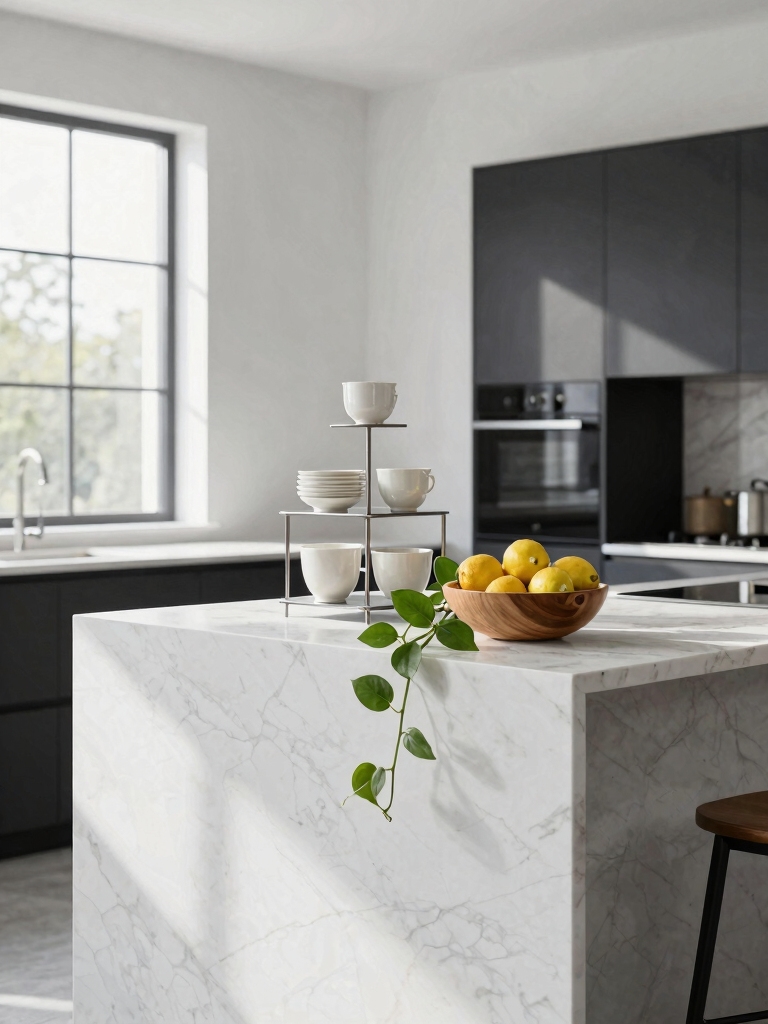 tiered stand enhances decor