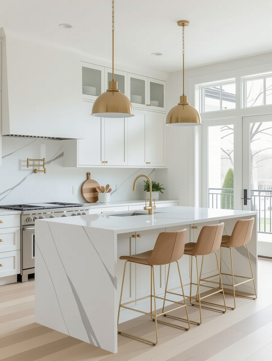 timeless streamlined kitchen design