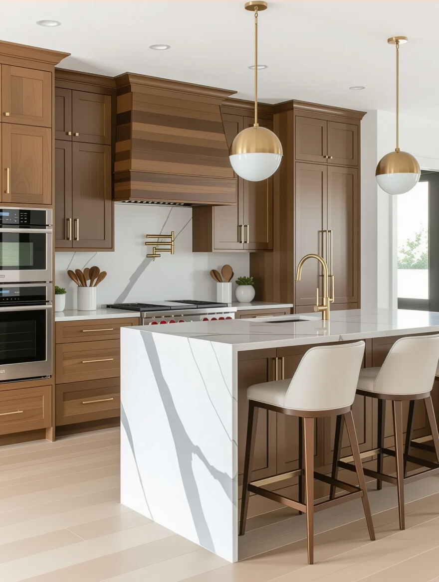 transform cabinets with stain