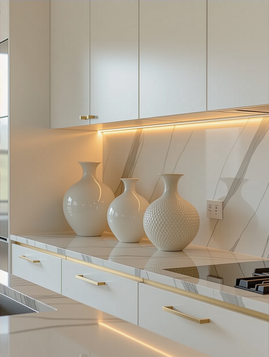 transform kitchen with ambient lighting