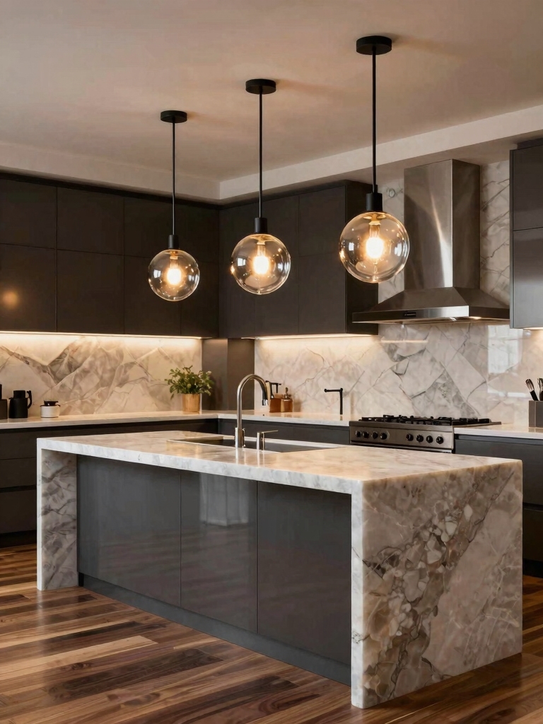 transformative kitchen lighting design