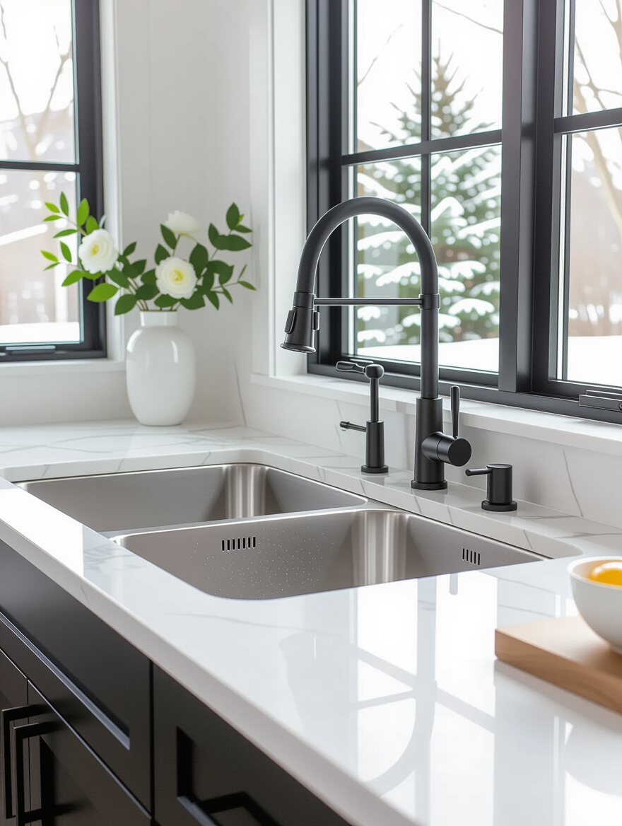 versatile double bowl sinks