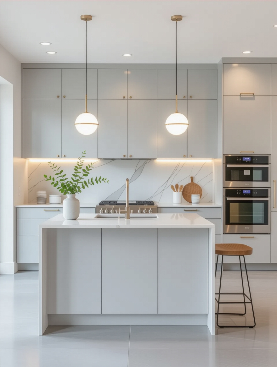 versatile timeless grey kitchens