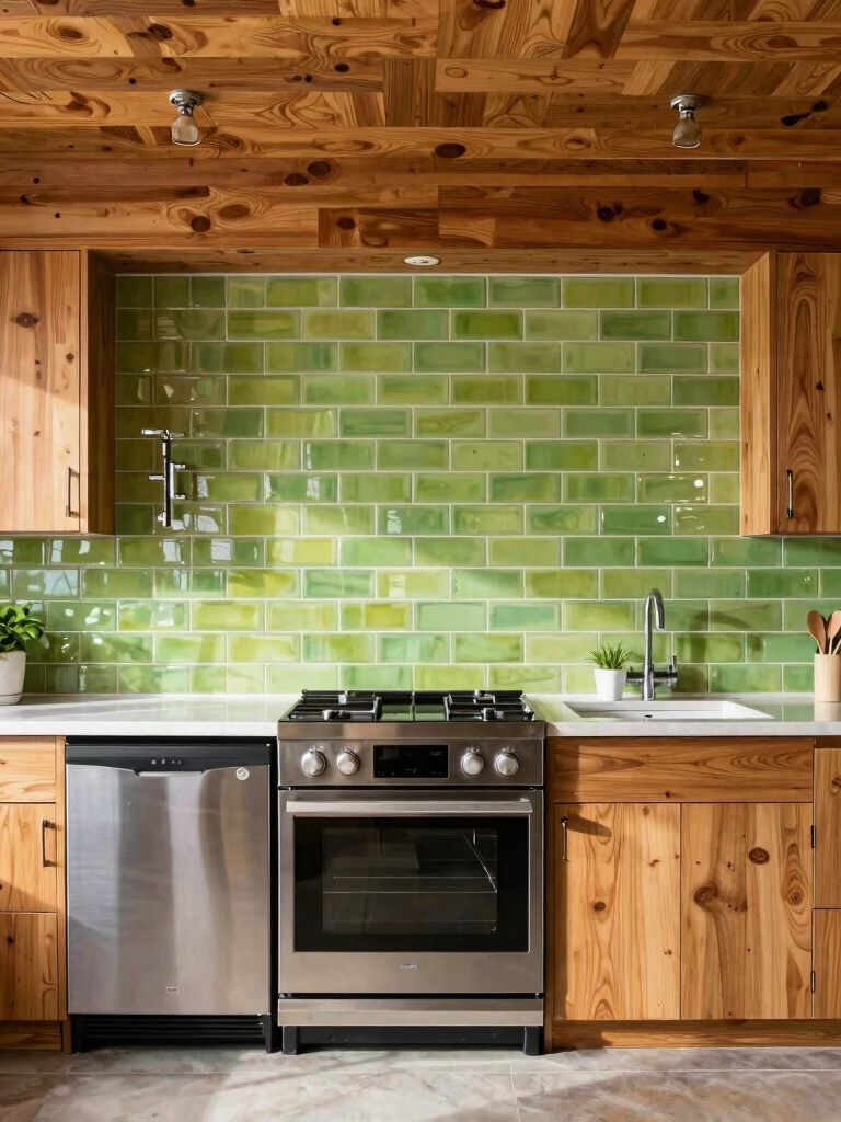 vibrant lime serene cedar