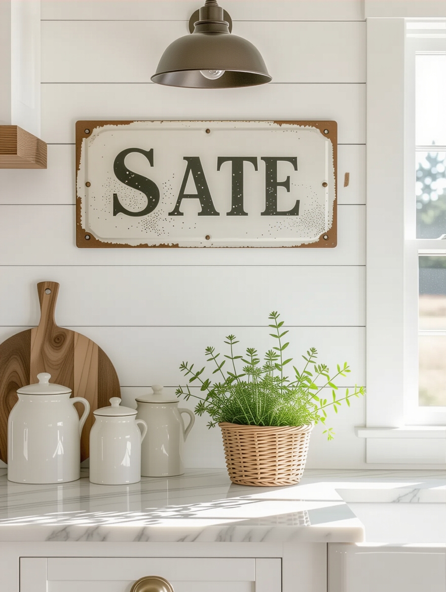vintage wall art charm