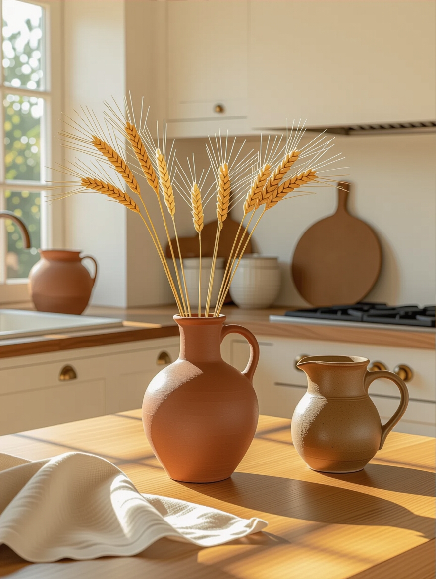 warm earthy kitchen colors