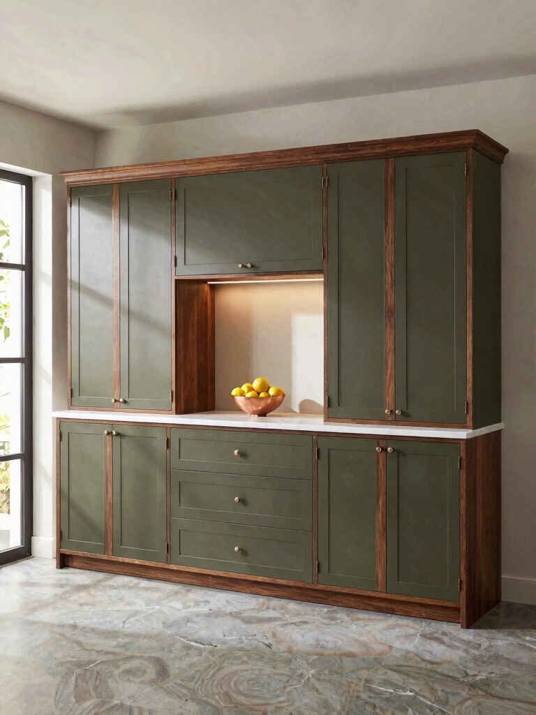 warm walnut accent details