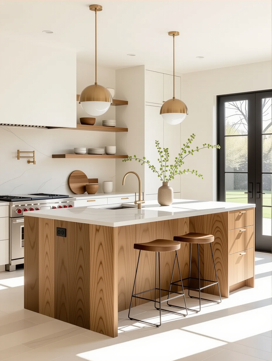 warmth through natural wood